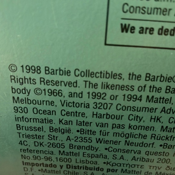 Barbie: 1998 Angel of Joy Collector Doll- Vintage - Picture 10 of 16